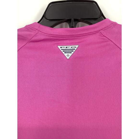 Columbia Women's Small Pink Tidal Tee II PFG Long Sleeve Outdoor Fishing O10-15 - Picture 5 of 8